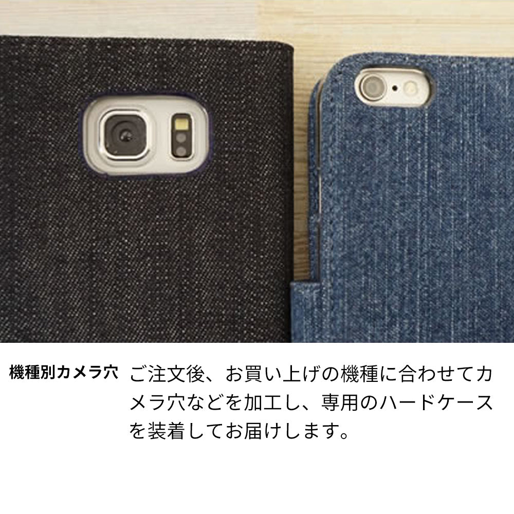 Android One S7 岡山デニム 手帳型ケース