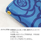 iPhone15 Pro ローズ＆カメリア 手帳型ケース