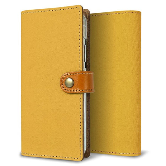 Xiaomi Redmi 12C 倉敷帆布×本革仕立て 手帳型ケース 耐衝撃