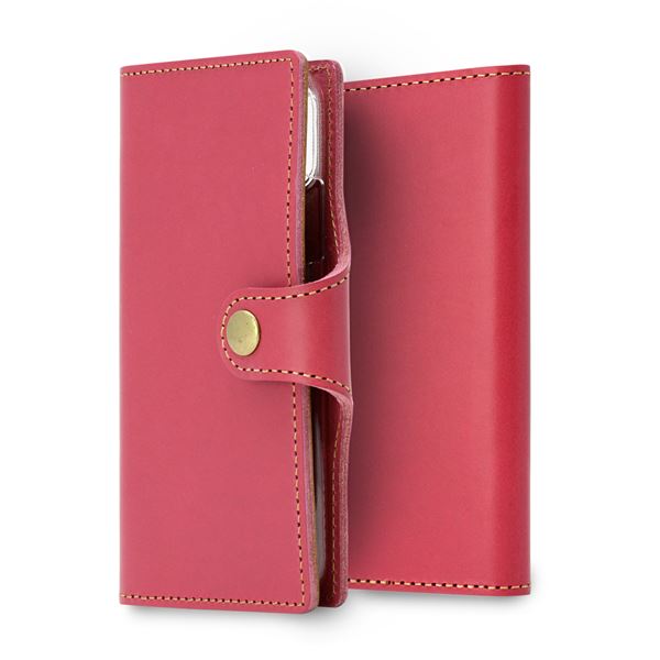 BASIO active2 SHG12 au スマホケース 手帳型 イタリアンレザー KOALA 本革 ベルト付き 耐衝撃