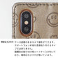 arrows We2 FCG02 au スマホケース 手帳型 ニコちゃん ハート デコ ラインストーン バックル 耐衝撃