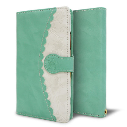 AQUOS sense10 A505SH SoftBank スマホケース 手帳型 フラワー 花 素押し スタンド付き 耐衝撃