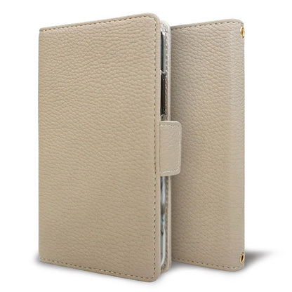 Xperia 5 II SOG02 au スマホケース 手帳型 くすみカラー ミラー スタンド機能付