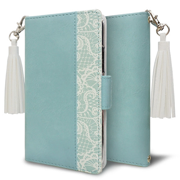 Galaxy S26 Ultra SC-53G docomo スマホケース 手帳型 バイカラー レース スタンド機能付 耐衝撃