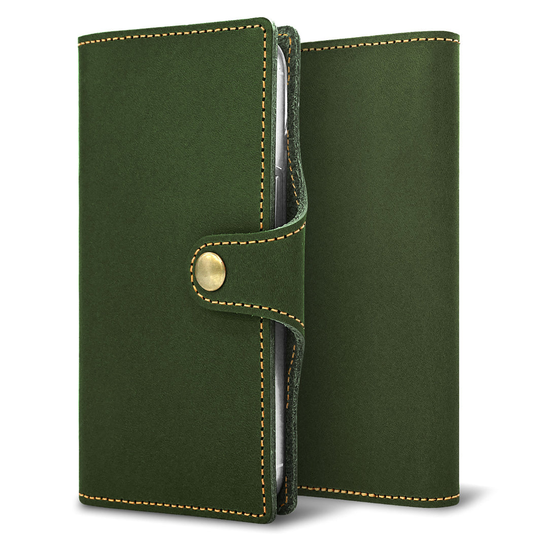 arrows Alpha F-51F docomo スマホケース 手帳型 ベルト付き ベルト一体型 本革 栃木レザー Sジーンズ 3段ポケット 耐衝撃