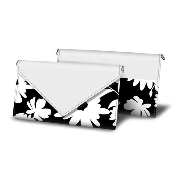 AQUOS sense10 SH-M33 スマホケース 手帳型 三つ折りタイプ レター型 ツートン モノトーンカラー 花柄