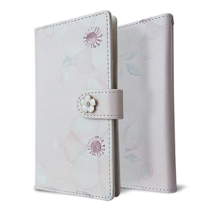 AQUOS R8 pro SH-51D docomo ドゥ・フルール デコ付きバージョン プリント手帳型ケース 耐衝撃