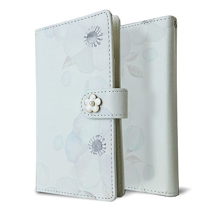 HUAWEI P30 lite Marie-L22J ドゥ・フルール デコ付きバージョン プリント手帳型ケース 耐衝撃