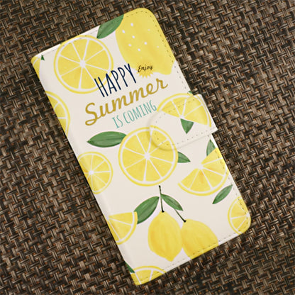 Galaxy S9+ SC-03K docomo ハッピーサマー プリント手帳型ケース 耐衝撃