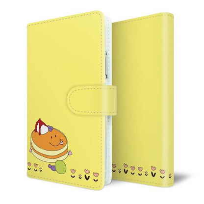 arrows Be4 Plus F-41B docomo スマホケース 手帳型 スイーツ ニコちゃん スマイル