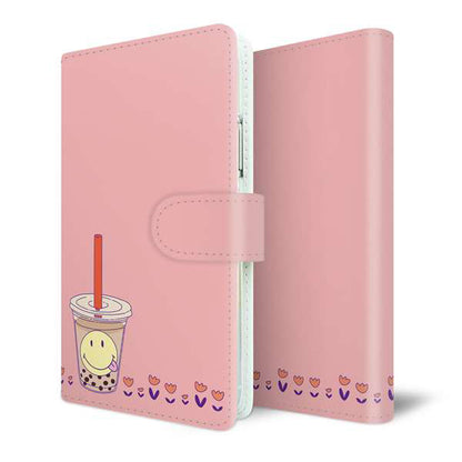 arrows Be4 Plus F-41B docomo スマホケース 手帳型 スイーツ ニコちゃん スマイル