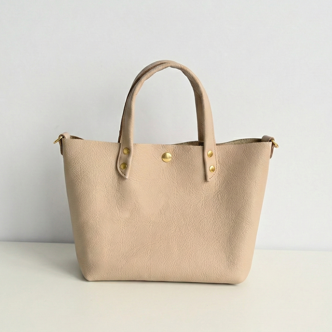 姫路レザー シュリンクレザー ミニトートバッグ