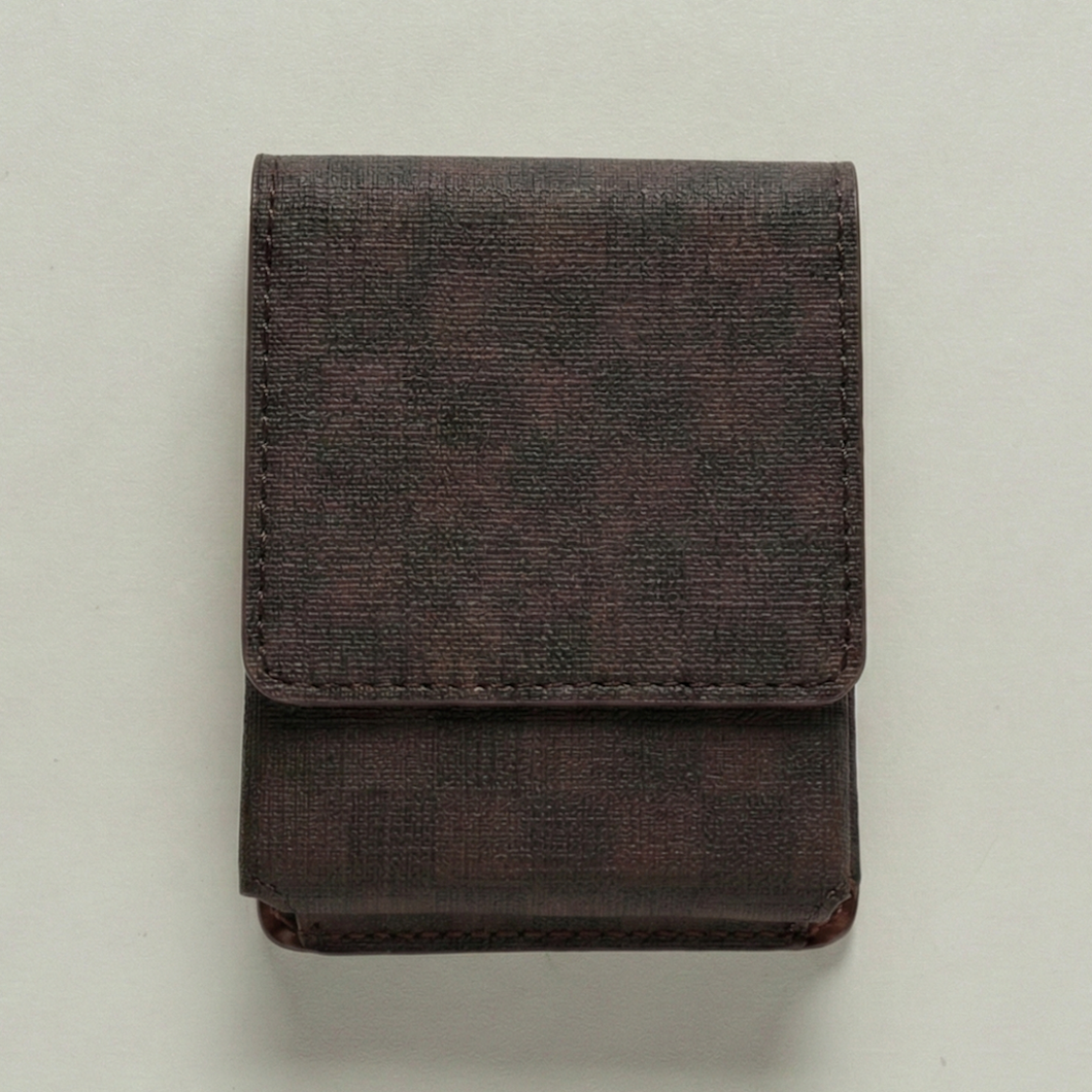 フィオレッティ 市松模様 リップケース コスメポーチ