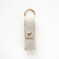 姫路レザー リング付 リップケース シュリンクレザー バッグチャーム
