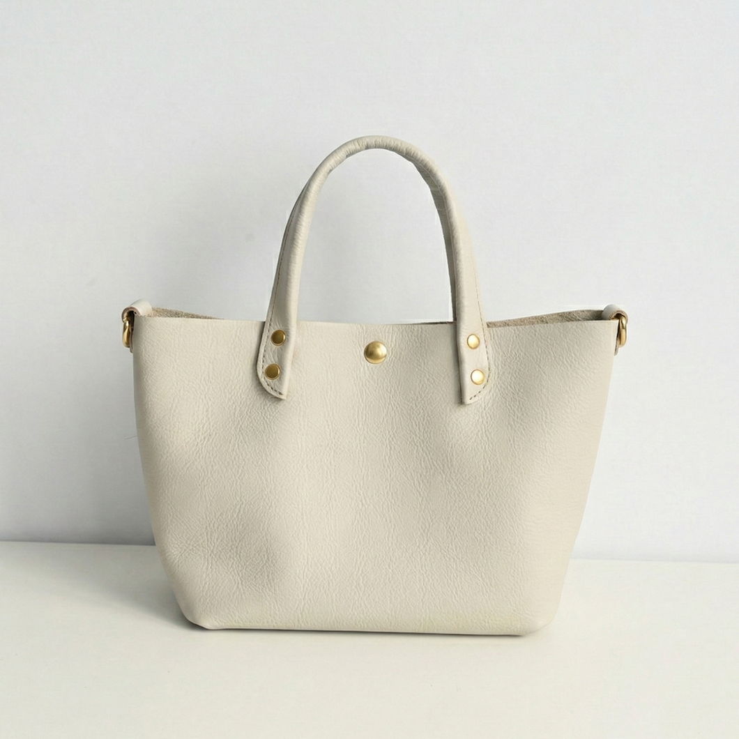 姫路レザー シュリンクレザー ミニトートバッグ