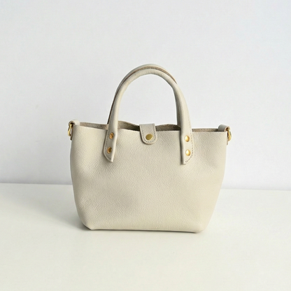 姫路レザー シュリンクレザー ミニトートバッグ