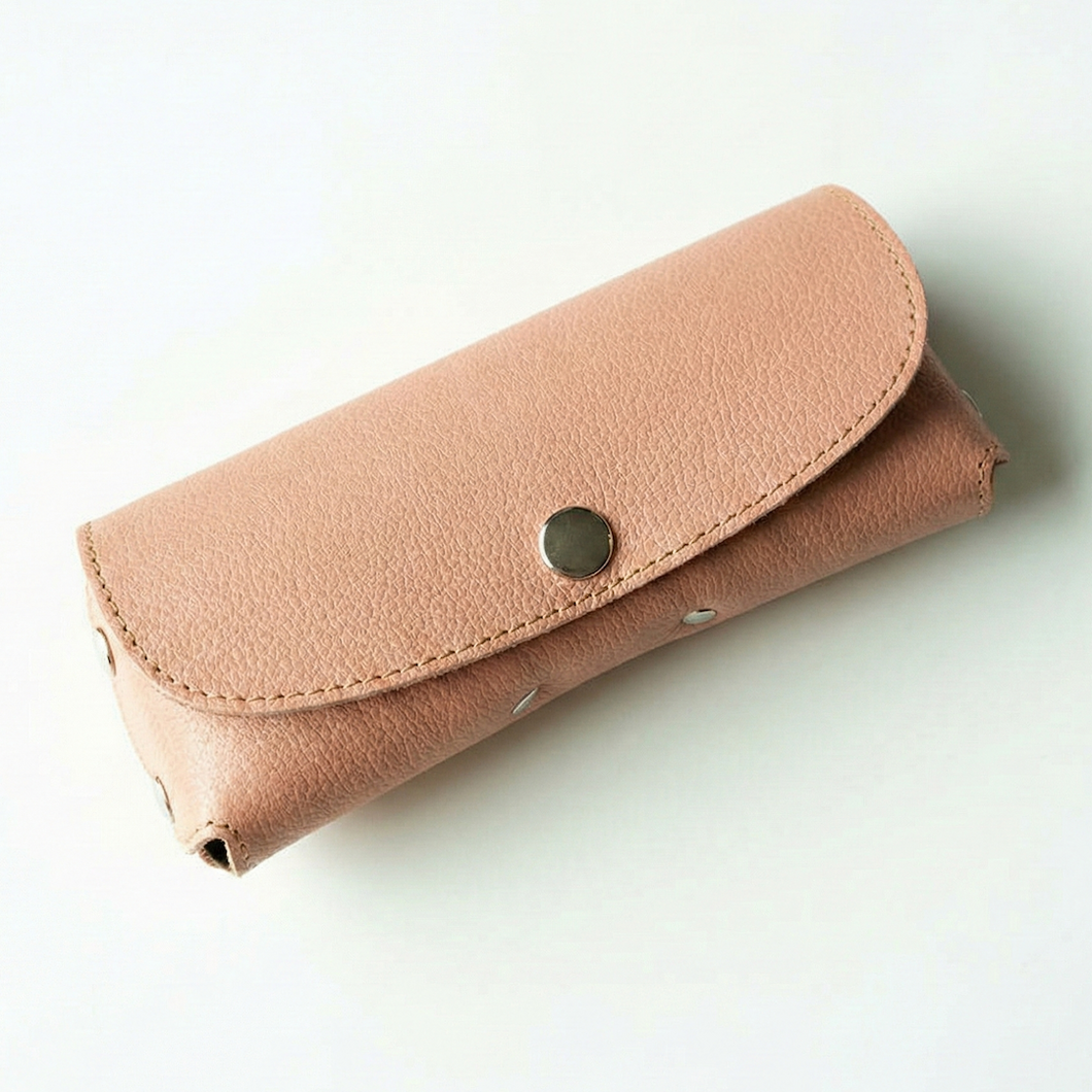 姫路レザー シュリンクレザー メガネケース