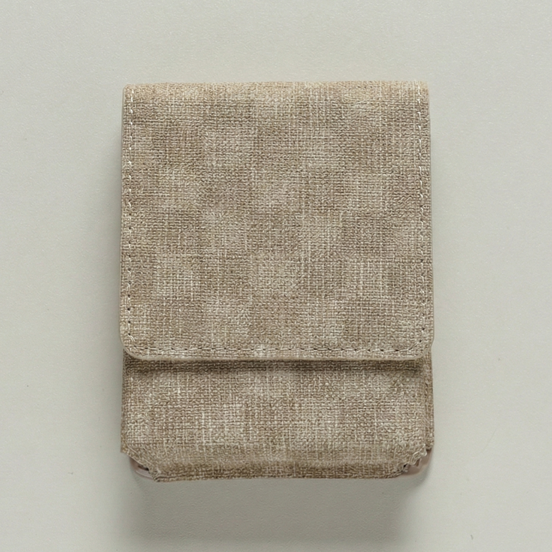 フィオレッティ 市松模様 リップケース コスメポーチ