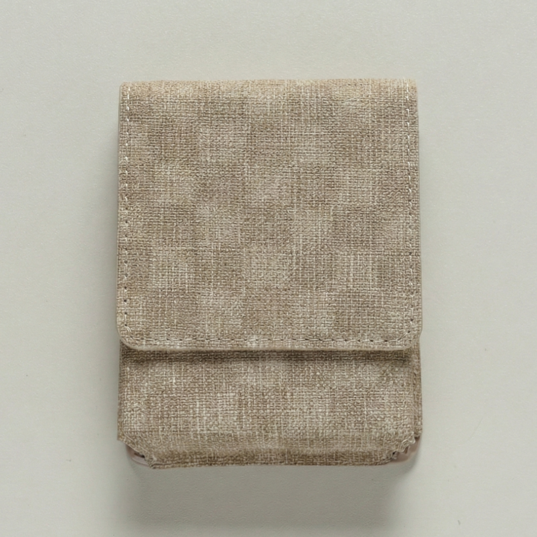 フィオレッティ 市松模様 リップケース コスメポーチ