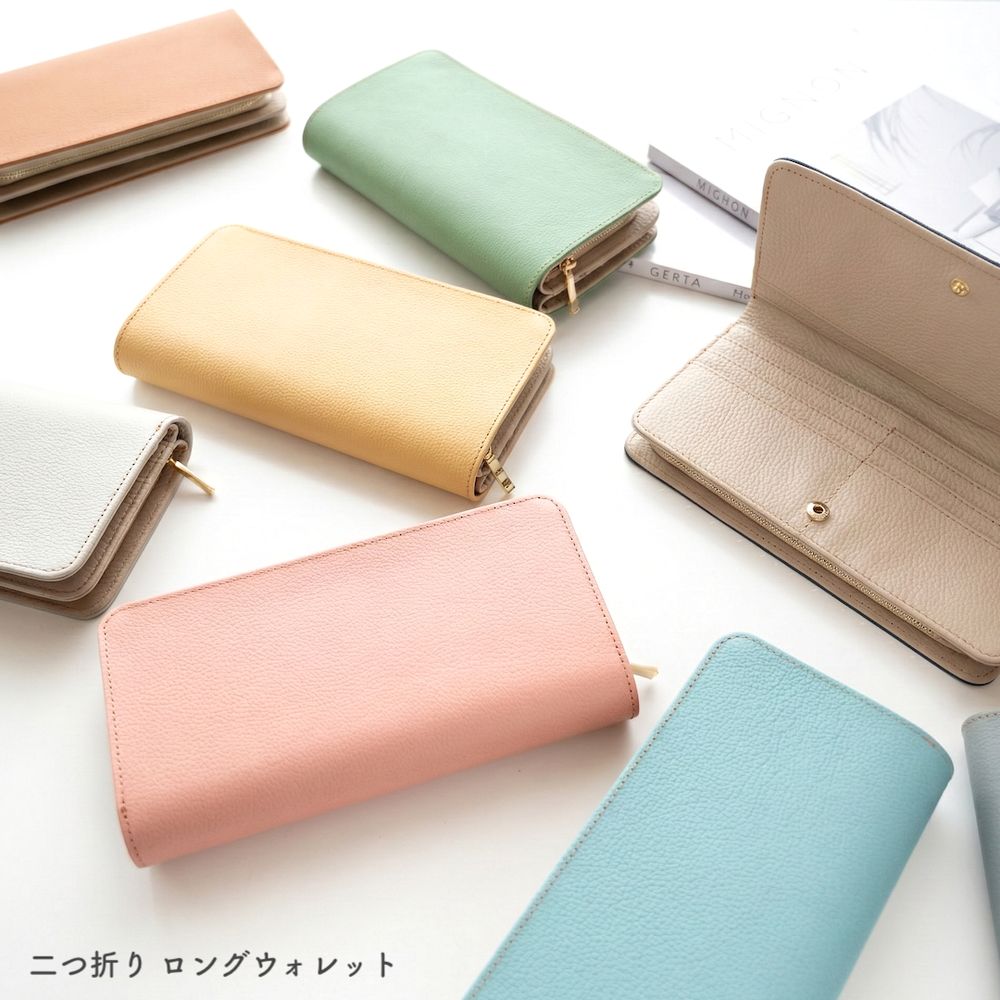 姫路レザー シュリンクレザー 長財布 TKM