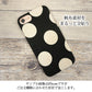 AQUOS wish3 A302SH Y!mobile 水玉帆布まるっと全貼りハードケース