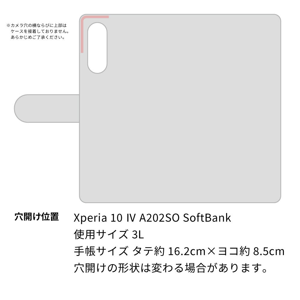 Xperia 10 IV A202SO SoftBank スマホショルダー 【 手帳型 Simple 名入れ 長さ調整可能ストラップ付き 】 耐衝撃