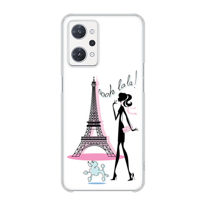 OPPO reno9 A A301OP Y!mobile 高画質仕上げ 背面印刷 ハードケースLOVE フランス
