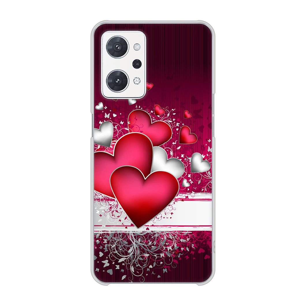 OPPO reno9 A A301OP Y!mobile 高画質仕上げ 背面印刷 ハードケース 【VA835 ハートの息吹】