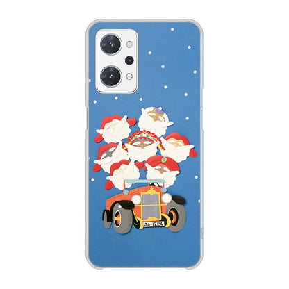 OPPO reno9 A A301OP Y!mobile 高画質仕上げ 背面印刷 ハードケースクリスマス