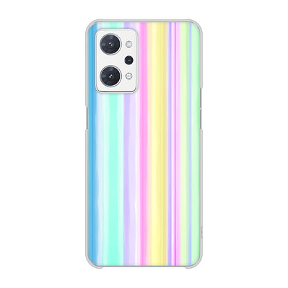 OPPO reno9 A A301OP Y!mobile 高画質仕上げ 背面印刷 ハードケースレインボー