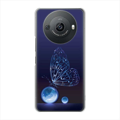 AQUOS R8 pro A301SH SoftBank 高画質仕上げ 背面印刷 ハードケースバタフライ