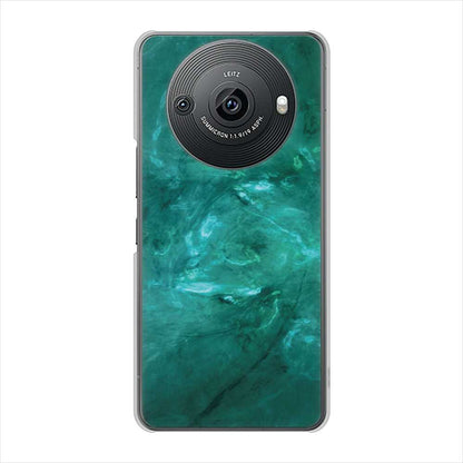 AQUOS R8 pro A301SH SoftBank 高画質仕上げ 背面印刷 ハードケース大理石BK