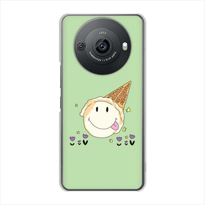 AQUOS R8 pro A301SH SoftBank 高画質仕上げ 背面印刷 ハードケーススイーツイラスト