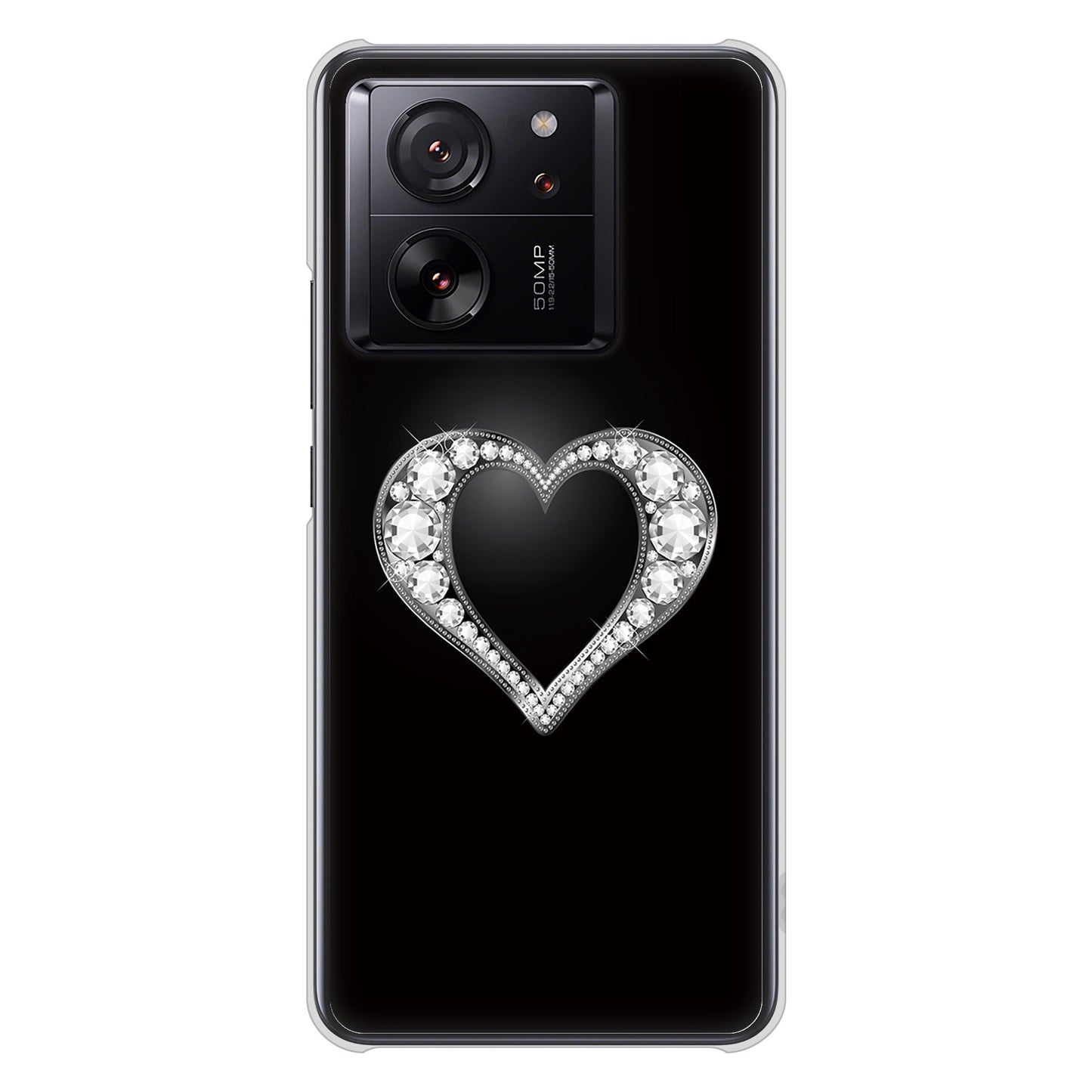 Xiaomi 13T Pro A301XM SoftBank 高画質仕上げ 背面印刷 ハードケースきらめきハート