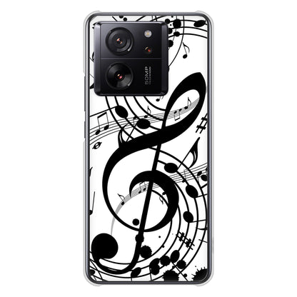Xiaomi 13T Pro A301XM SoftBank 高画質仕上げ 背面印刷 ハードケース音符
