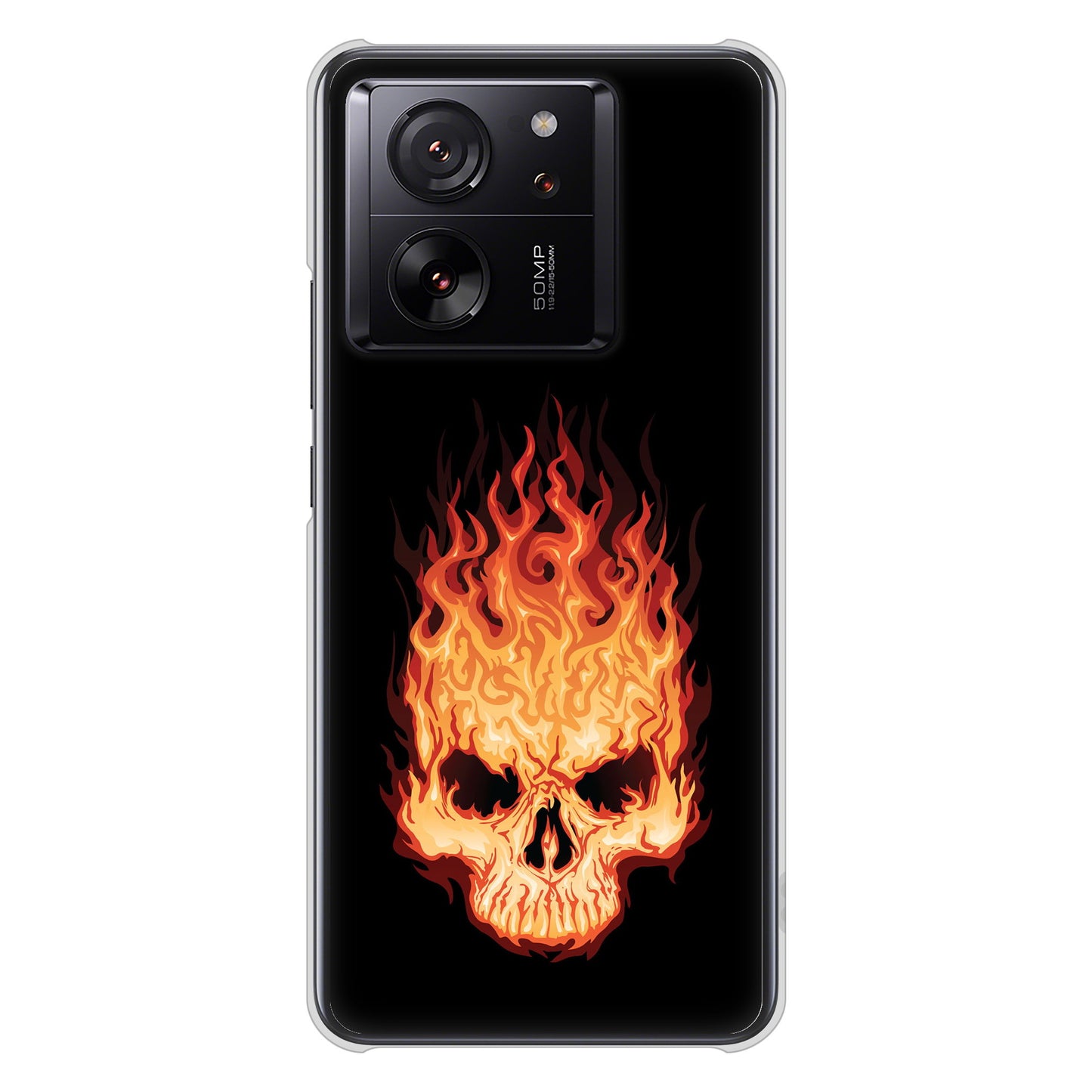 Xiaomi 13T Pro A301XM SoftBank 高画質仕上げ 背面印刷 ハードケース 【364 ドクロの怒り】