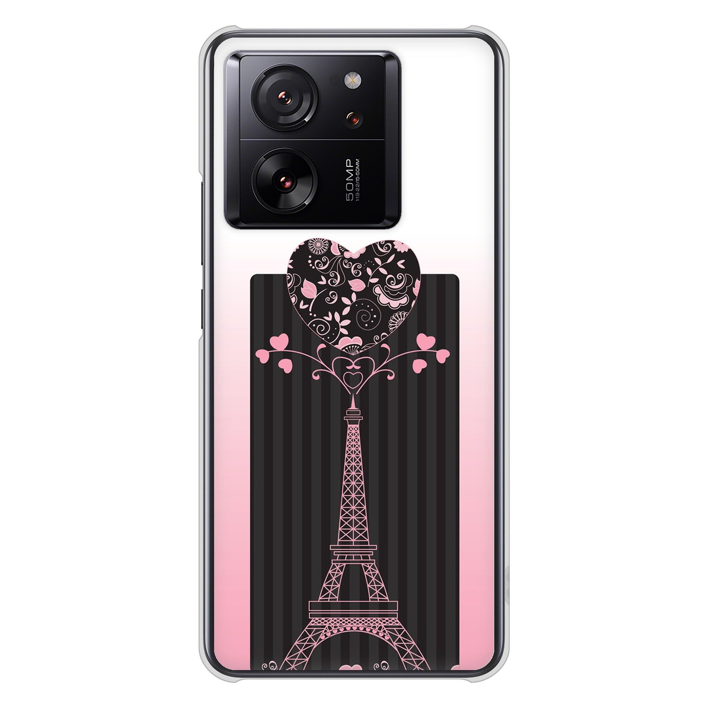 Xiaomi 13T Pro A301XM SoftBank 高画質仕上げ 背面印刷 ハードケースLOVE フランス