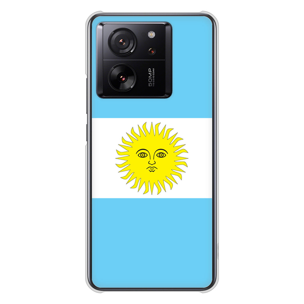 Xiaomi 13T Pro A301XM SoftBank 高画質仕上げ 背面印刷 ハードケース国旗