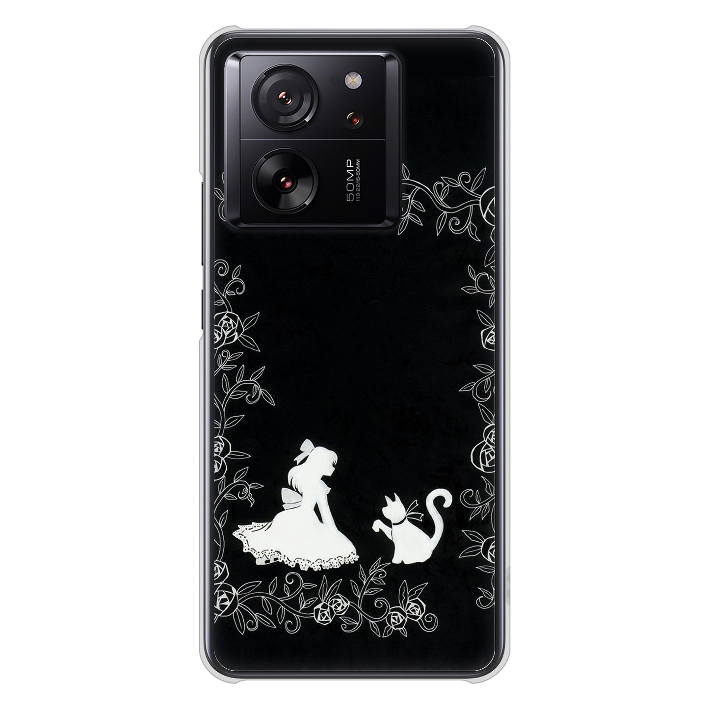 Xiaomi 13T Pro A301XM SoftBank 高画質仕上げ 背面印刷 ハードケースお姫様とネコ