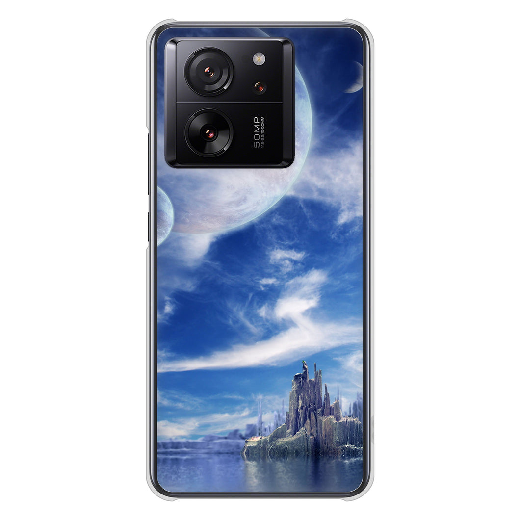 Xiaomi 13T Pro A301XM SoftBank 高画質仕上げ 背面印刷 ハードケース 【1270 広がる宇宙】