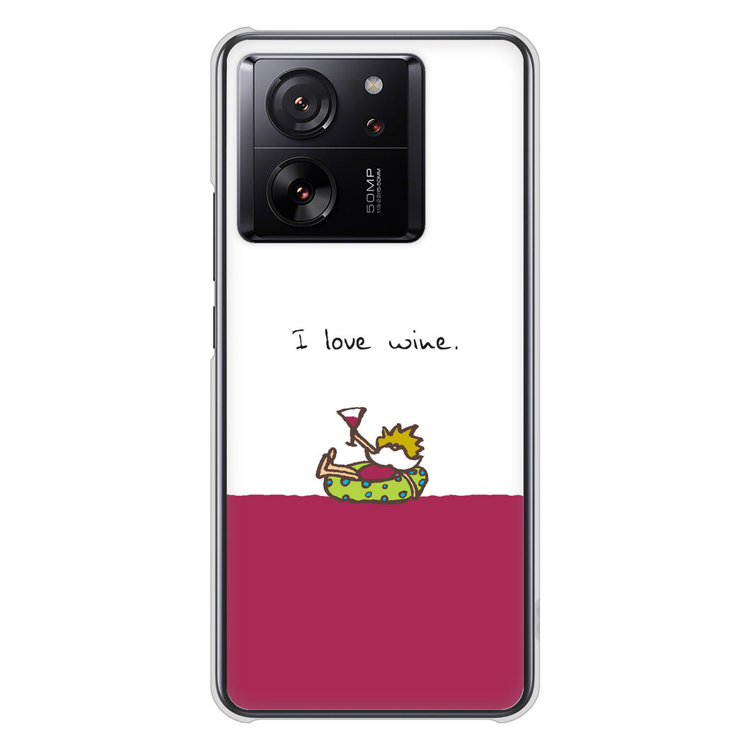 Xiaomi 13T Pro A301XM SoftBank 高画質仕上げ 背面印刷 ハードケース 【IA811 ワインの神様】