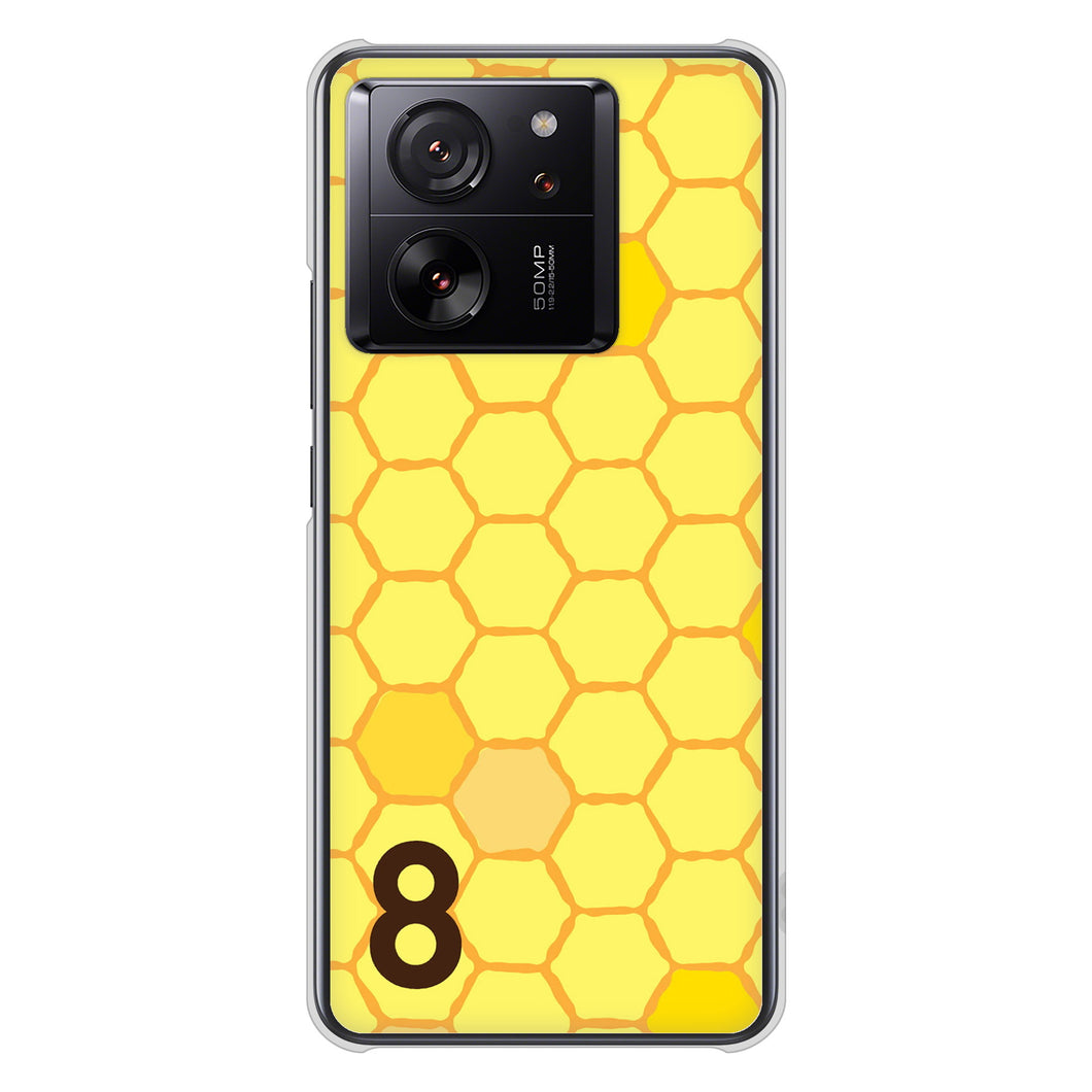 Xiaomi 13T Pro A301XM SoftBank 高画質仕上げ 背面印刷 ハードケース 【IB913 はちの巣】