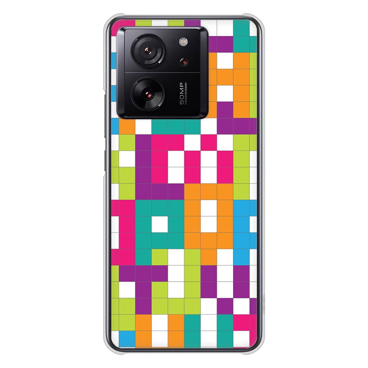 Xiaomi 13T Pro A301XM SoftBank 高画質仕上げ 背面印刷 ハードケース 【IB916 ブロックアルファベット】