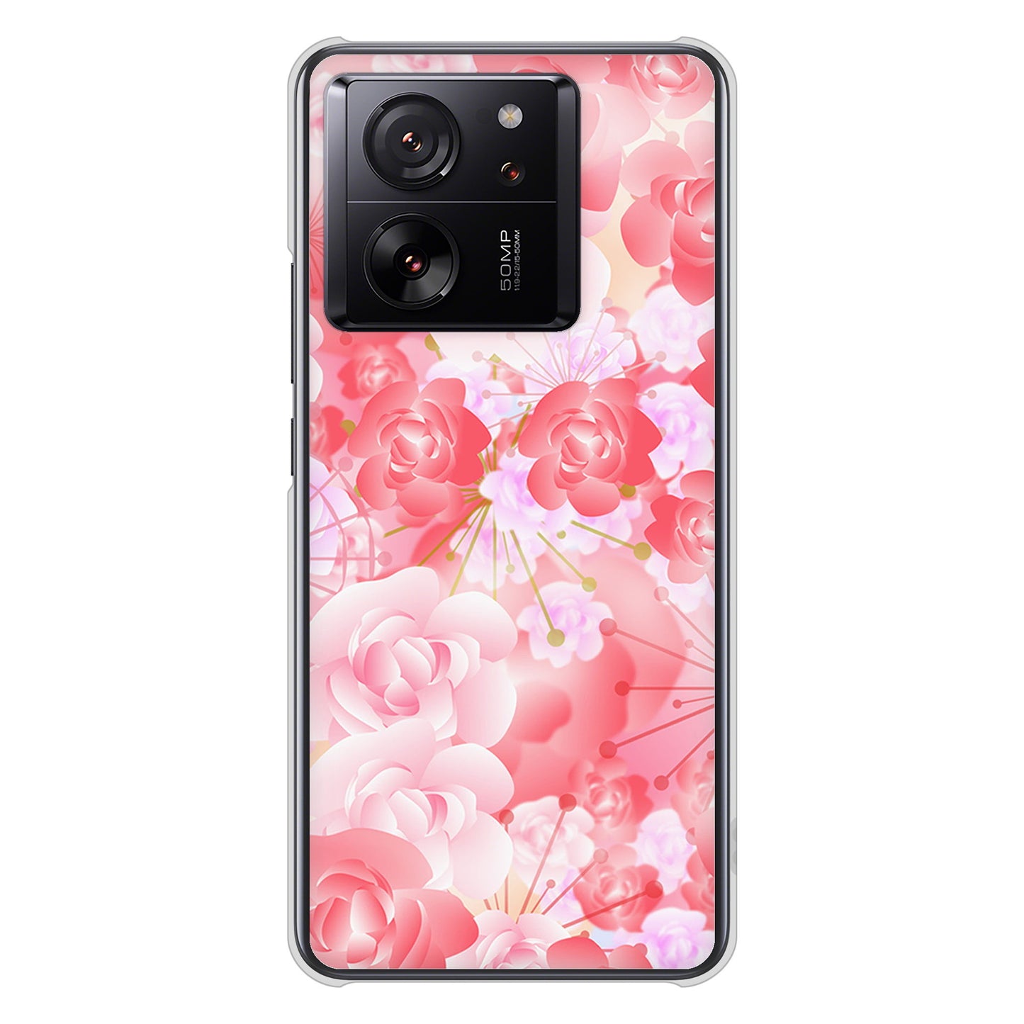 Xiaomi 13T Pro A301XM SoftBank 高画質仕上げ 背面印刷 ハードケース 【VA817 はんなり色の華】