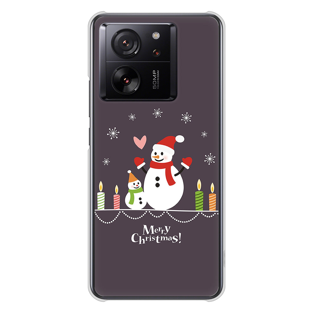 Xiaomi 13T Pro A301XM SoftBank 高画質仕上げ 背面印刷 ハードケースクリスマス