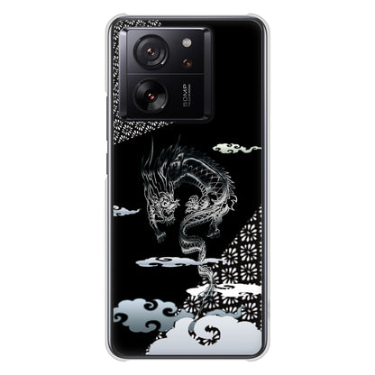 Xiaomi 13T Pro A301XM SoftBank 高画質仕上げ 背面印刷 ハードケース雲竜