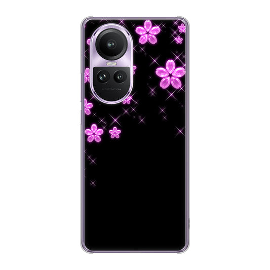 OPPO Reno10 Pro 5G A302OP SoftBank 高画質仕上げ 背面印刷 ハードケース 【019 桜クリスタル】