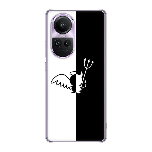 OPPO Reno10 Pro 5G A302OP SoftBank 高画質仕上げ 背面印刷 ハードケース 【027 ハーフデビット】