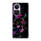OPPO Reno10 Pro 5G A302OP SoftBank 高画質仕上げ 背面印刷 ハードケース 【263 闇に浮かぶ華】