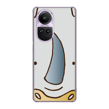 OPPO Reno10 Pro 5G A302OP SoftBank 高画質仕上げ 背面印刷 ハードケースドアップアニマル